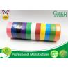 Buy cheap Kids Craft Multi Pack Colored Masking Tape / 140 - 150mic Thickness Red Packing Tape from wholesalers