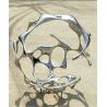 Buy cheap Contemporary Outdoor Garden Ornaments Stainless Steel Sculpture For Public Decoration from wholesalers