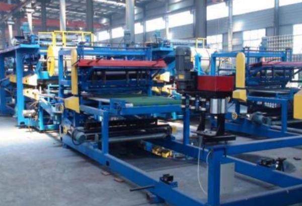 Buy cheap 300KW 10m/Min PU Sandwich Panel Machine 0.8mm from wholesalers