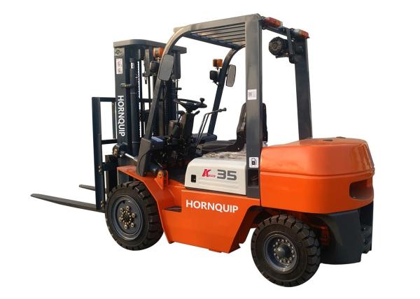 Buy cheap K35 Diesel Engine Forklift 3.5 Tons With 70L Fuel tank from wholesalers
