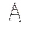Buy cheap Party Round Advertising Banner Stands Pop Up A Frame Sign 41" W X 39" H Size from wholesalers