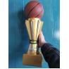Buy cheap Sports Competition Resin Trophy With Customize Logo from wholesalers