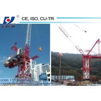 Buy cheap QTD5520 Luffing Jib Tower Crane 18 ton 55m Jib Crane with Crane Cabin product