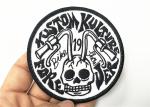 Round Twill Motorcycle Biker Patches Vintage Style Motorcycle Club Patches