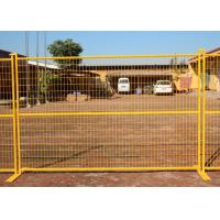 Buy cheap Road Security Welded Wire Mesh Temporary Fence Panels 60X100mm 12FT Width product