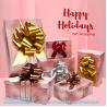 Buy cheap Metallic Rose Gold, Red, Gold, Silver Gift Wrap Pull Bow Set, 6 Inch Large 4'' , Assorted Ribbon For Gift Basket from wholesalers