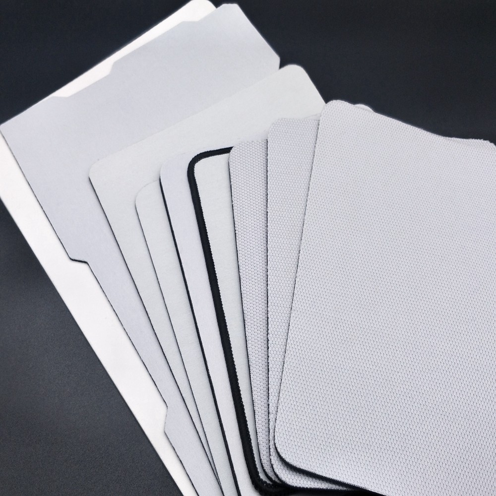 Natural Rubber Coating Neoprene Fabric Roll Blank No Print Mousepad