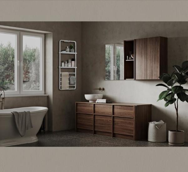 Buy cheap 600mm Small Bathroom Storage Table Modern SGS Dressing And Washing Basin from wholesalers