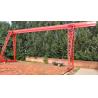 Buy cheap MH 3t Electric gantry crane，Outdoor stockyard, gantry crane, electric hoist from wholesalers