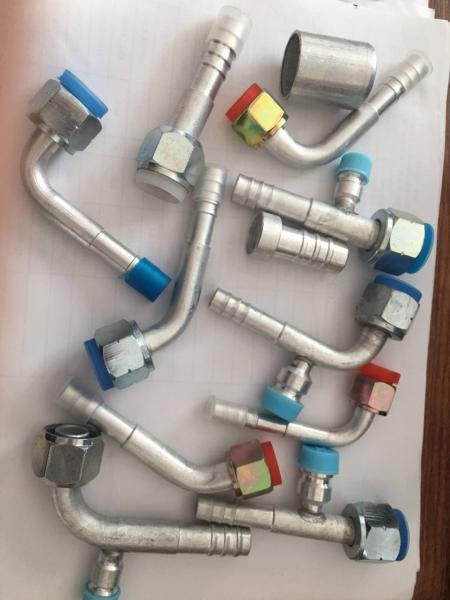 Buy cheap #6 #8 #10 #12 R134a Straight Barbed O-Ring Female Fitting for AC Air Conditioning Reduced Barrier Hose from wholesalers