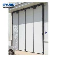 Buy cheap EPDM Aluminium Insulated Industrial Sliding Folding Doors PU Foam 57mm Thickness product