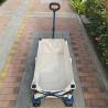 Buy cheap Extended Drawbar Beach Folding Truck Camper PU Wheel Heavy Steel Frame Wide Wheels from wholesalers