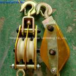 Conductor Transmission Cable Pulley Block Line With Stainless Steel Hoisting
