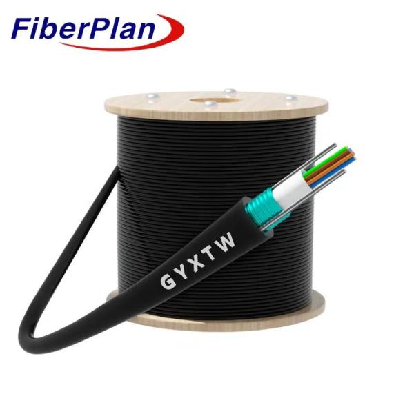 Buy cheap Armored Singlemode GYXTW G652D Outdoor Single Mode Fiber Optic Cable from wholesalers