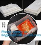fast food bags, Food grade bakery bread plastic poly bag custom printed opp