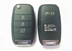 2014 - 2016 KIA Cerato Smart Key , Plastic Material OKA-870T 3 Button Flip Key