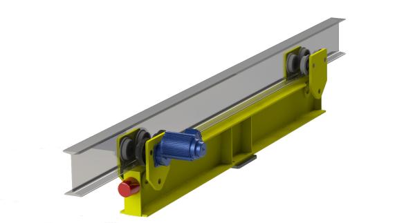 Buy cheap 20t Suspended Overhead Bridge Crane End Carriage from wholesalers