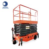 Buy cheap 4-18m Aerial Mobile Lifter Scaffolding Electric Hydraulic Scissor Lift product