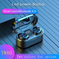 Buy cheap LED Display Transmission 10m TW80 Waterproof Wireless Bluetooth Earbuds product