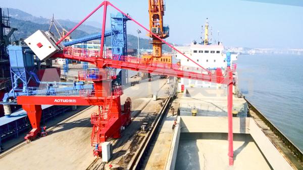Buy cheap Red Screw Unloader 200 ~ 1000t/H 30 Degree Lifting Up Probing Down Q235B from wholesalers