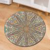 Buy cheap Modern Minimalist Printed Chair Floor Mat Round Office Computer Floor Mat from wholesalers
