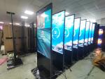 4K Android Full Screen Floor Standing Digital Signage Kiosk For Shopping Mall