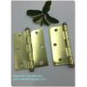 Buy cheap Brass Plated Ball Tip Door Hinges Steel Metal Material For Wooden Door from wholesalers