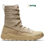 Buy cheap Khaki Genuine Leather Upper Boots Nylon Reinforced With Rubber Outsole from wholesalers