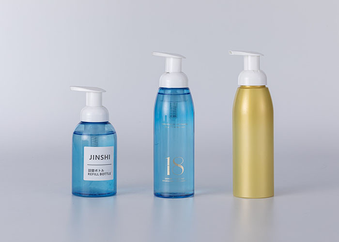 300ml Plastic Foaming Bottle For Hand Wash Soap Liquid Packaging