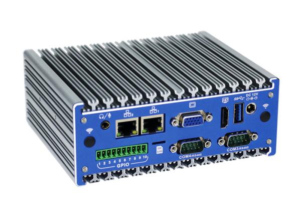 Buy cheap FCC HDD AMI EFI Desktop Mini Pc 128GB SSD 15W Dual Lan Industrial Computer from wholesalers