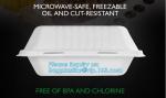 straw pulp lunch box,eco-friendly PLA tableware,dinnerware set,healthy tableware