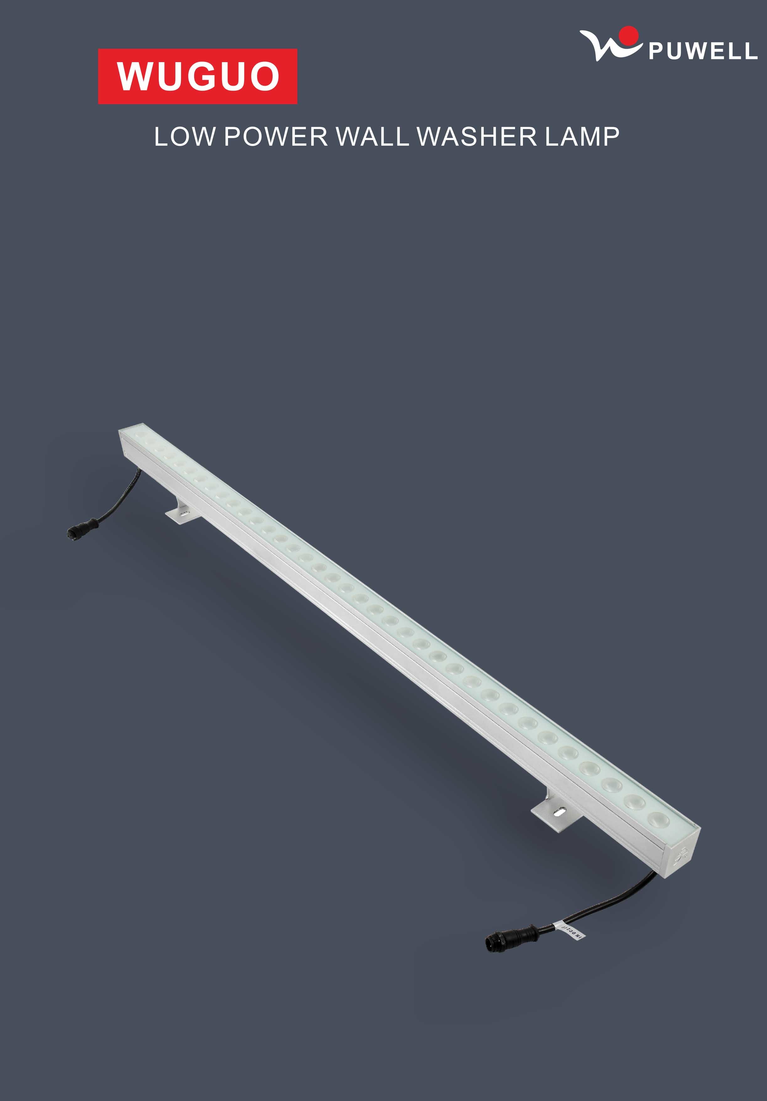 Aluminium SMD 3535 72W LED RGB Wall Washer