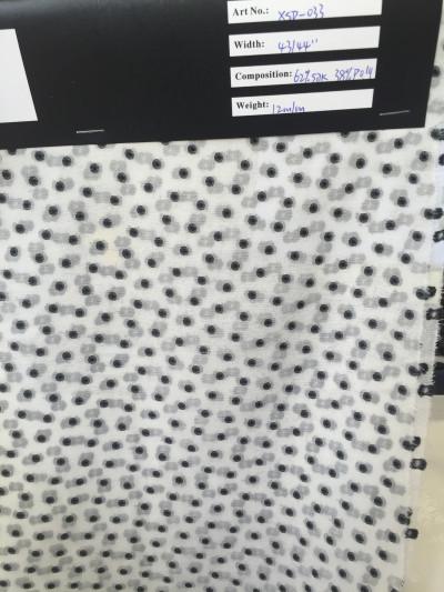 Buy cheap silk/poly clipped jacquard from wholesalers