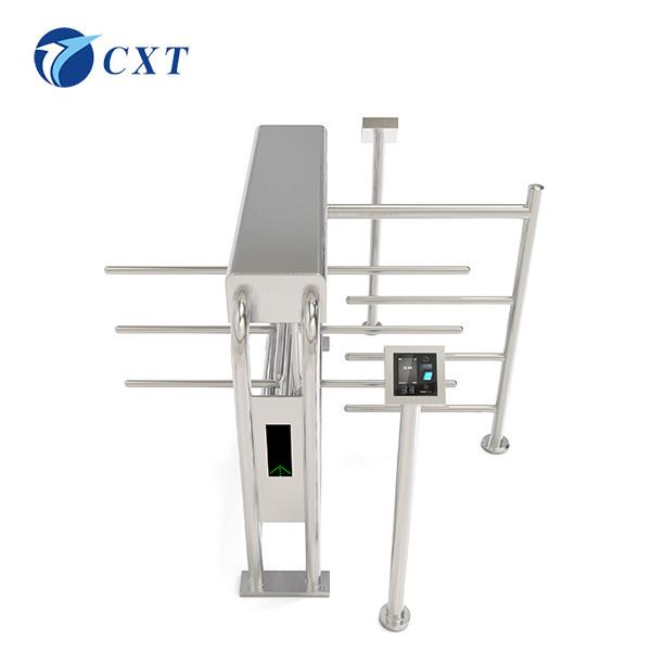 Quality Supermarket Waist Height Turnstile Automatic 304 Stainless Steel for sale