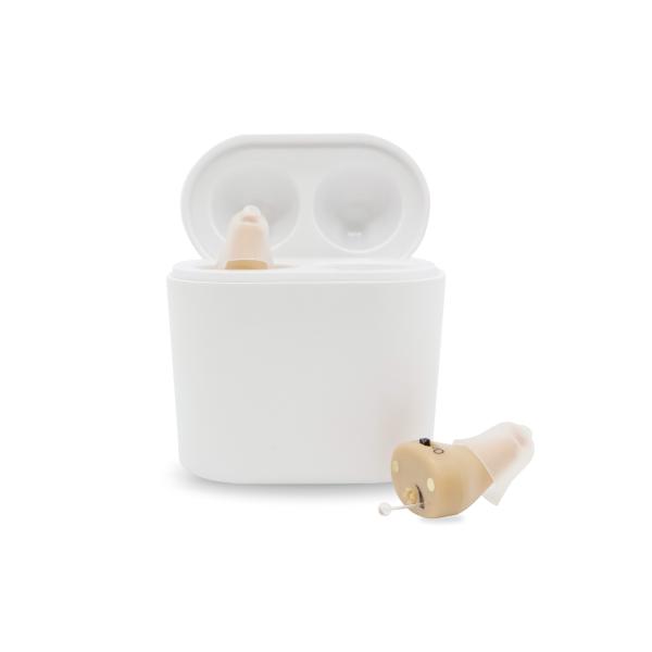 Buy cheap White Rechargeable CIC Hearing Aids from wholesalers