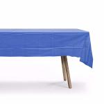 Yellow - Disposable Plastic Table Cover Waterproof 54 x 108" Square Table Cloth