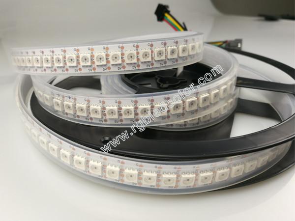 Buy cheap Black/White PCB,30/60/144 leds/m SK9822 Smart led pixel strip from wholesalers