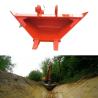 Buy cheap Durable V Shaped Ditching Bucket , Trapezoid Excavator Buckets Multifunctional from wholesalers