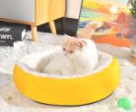 Small Kitten Bed With Machine Washable, Waterproof Bottom