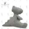 Buy cheap ODM Soothing Stuffed Animal Embroidery Logo Grey Dinosaur Plush CE from wholesalers