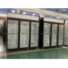 Buy cheap Supermarket Beer Cold Drink Display Freezer Vertical Pepsi Refrigerators Glass Door Chiller Freezer from wholesalers