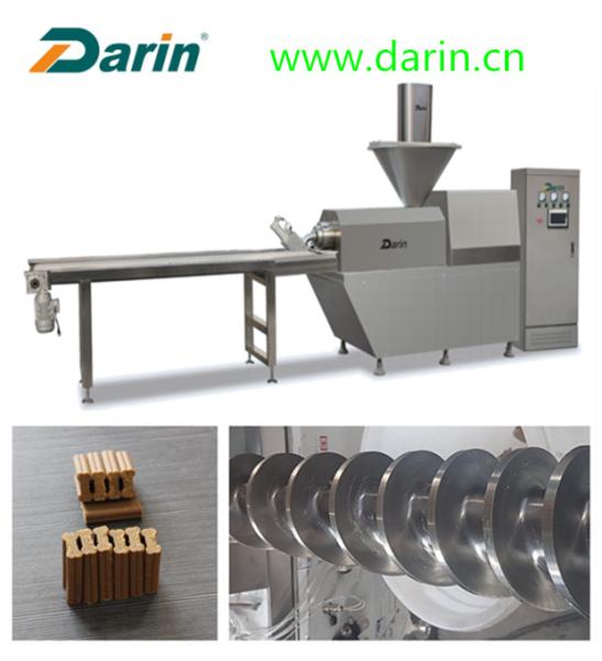 Buy cheap Automatic Pet Food Production Line stainless steel material pet meat snack machine from wholesalers