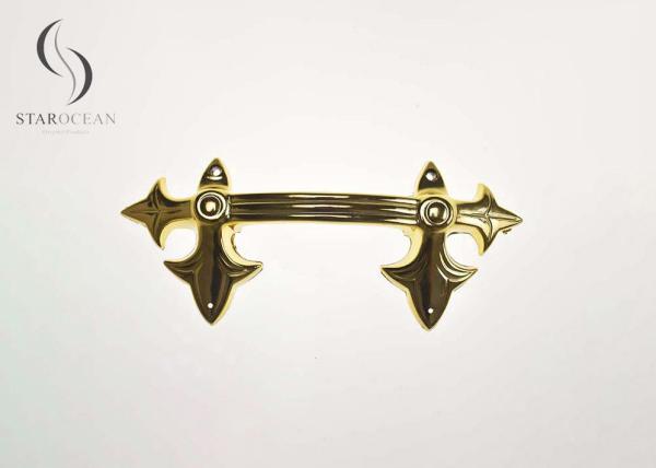 Buy cheap Gold Funeral PP Recycle Plastic Coffin Handle Ornamental Lifting Weight 50kg P9001 from wholesalers