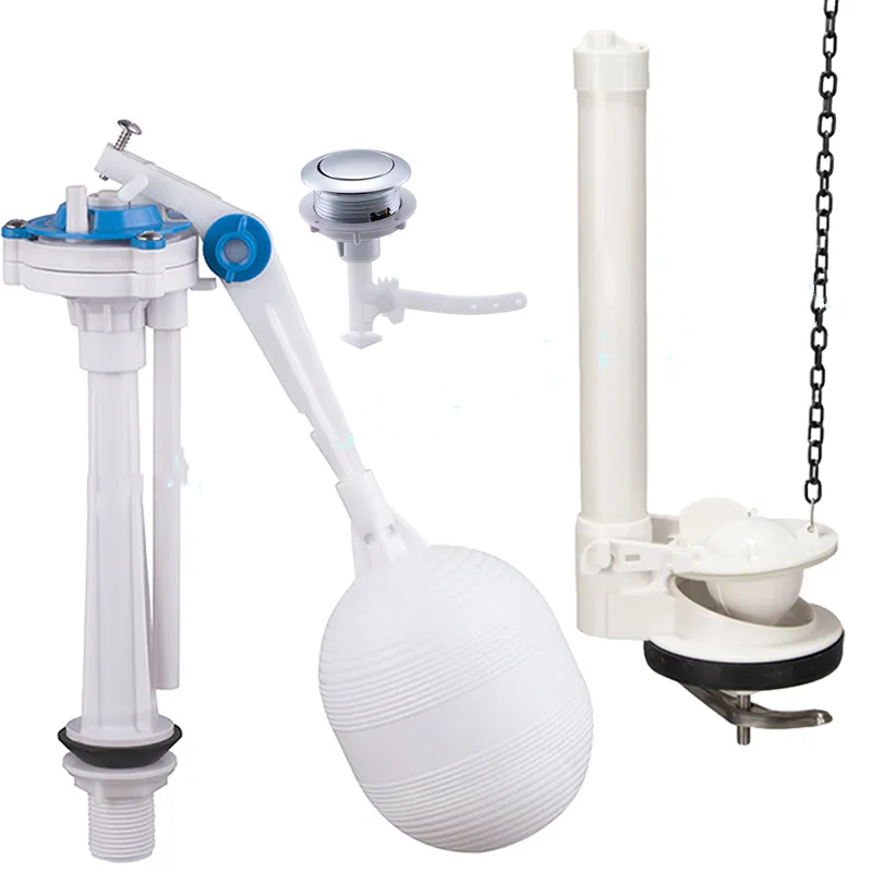 Toilet Water Tank Fittings Adjustable Fill Valve With Adjustable Overflow Pipe Height