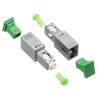 Buy cheap Adjustable Sc APC Attenuator Male To Female Singlemode 3dB 5dB 10dB from wholesalers