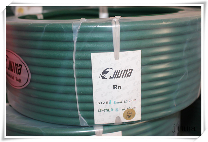 Tear Strength Rough Polyurethane Round Belt Great Tensile No Plasticizer