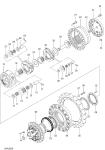 1032485 Carrier Hitachi Excavator Hydraulic Parts Hydraulic Transmission 100%