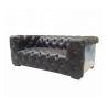 Buy cheap Aviator Chesterfield Distressed Vintage Aluminium Plated Industrial Sofa from wholesalers