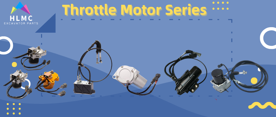 SK200-6 ACT Excavator Engine Parts YT20S00002F1 YT20S00002F2 YT20S00002F3 Throttle Motor