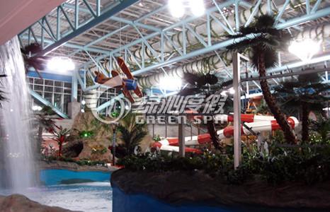 Outdoor Holiday Resort Floating Water Park Lazy River for Commercial Rental